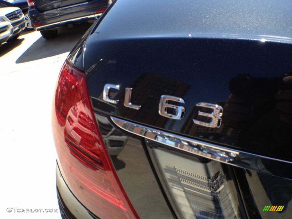 2012 CL 63 AMG - designo Platinum Black / Black photo #7