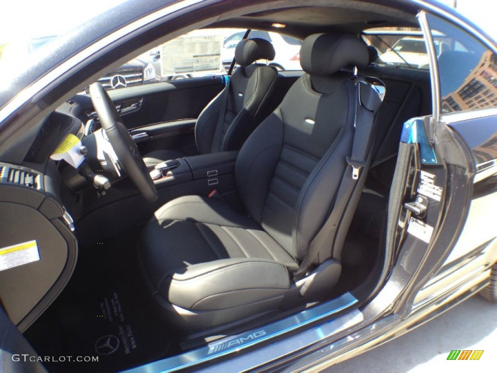 Black Interior 2012 Mercedes-Benz CL 63 AMG Photo #64476832