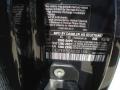 2012 CL 63 AMG designo Platinum Black Color Code 046