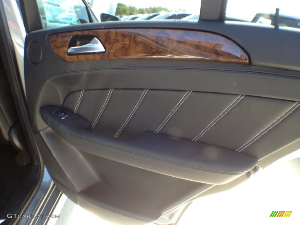2012 ML 63 AMG 4Matic - Palladium Silver Metallic / designo Black photo #17