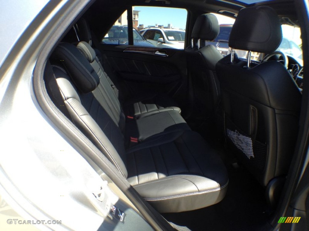2012 ML 63 AMG 4Matic - Palladium Silver Metallic / designo Black photo #18