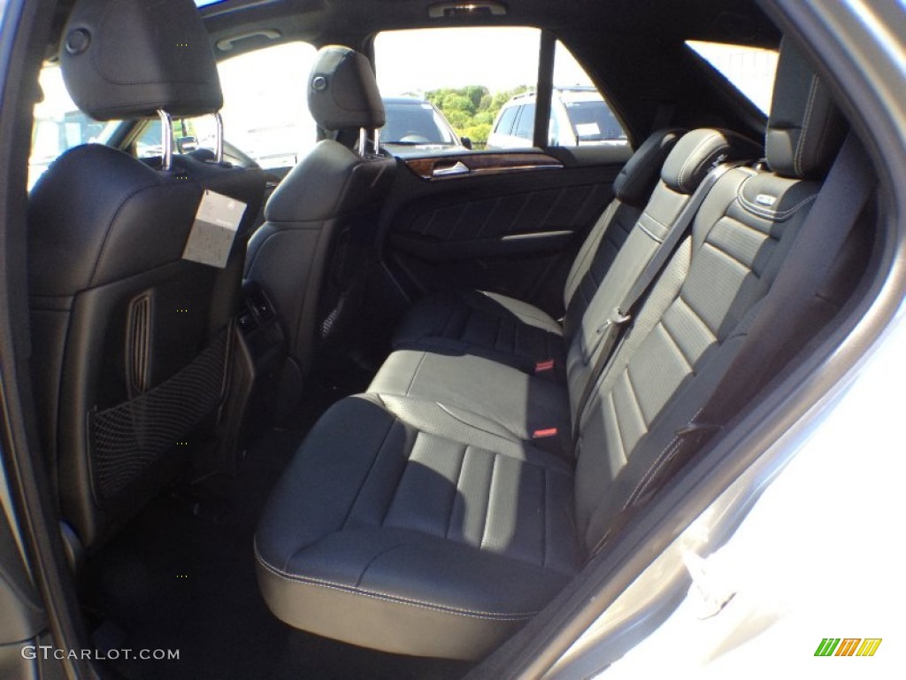 2012 ML 63 AMG 4Matic - Palladium Silver Metallic / designo Black photo #25