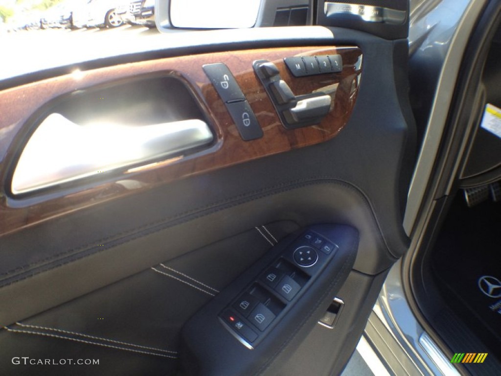 2012 ML 63 AMG 4Matic - Palladium Silver Metallic / designo Black photo #27