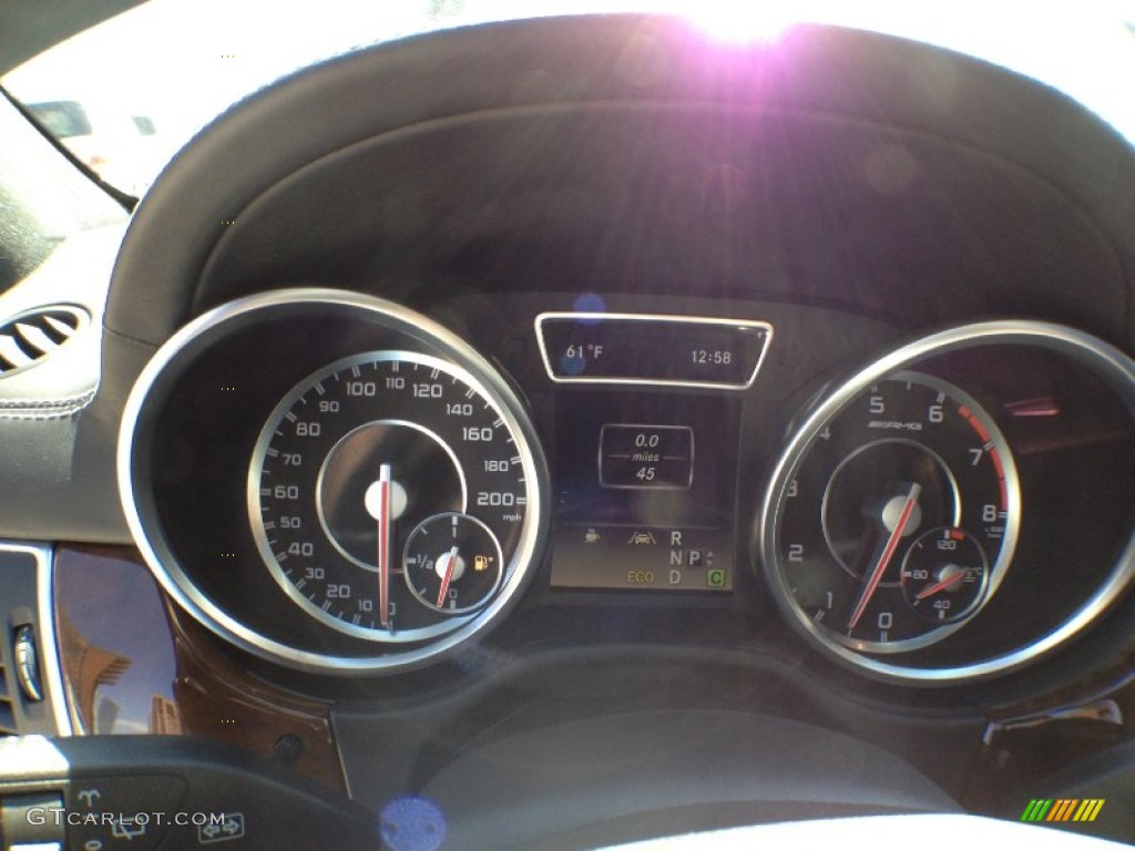 2012 Mercedes-Benz ML 63 AMG 4Matic Gauges Photo #64477267