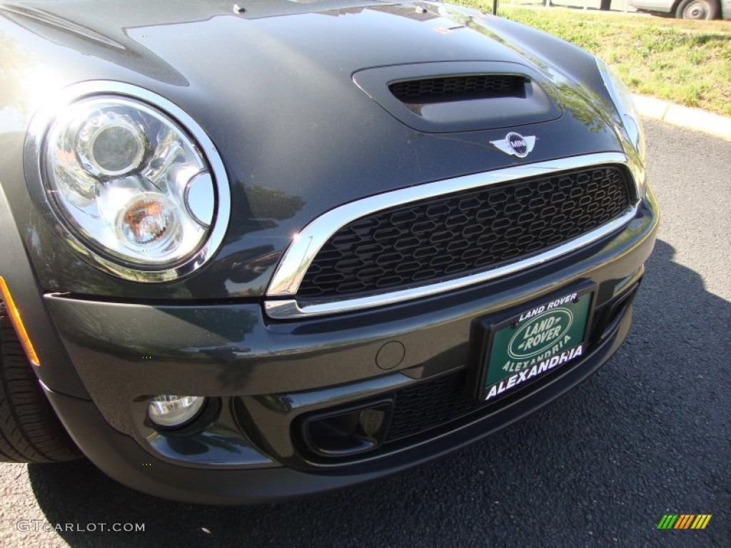 2011 Cooper S Hardtop - Eclipse Gray Metallic / Carbon Black photo #16