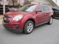 2012 Cardinal Red Metallic Chevrolet Equinox LT AWD  photo #2