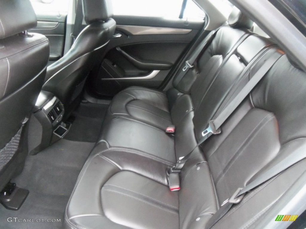 Ebony Interior 2010 Cadillac CTS 4 3.6 AWD Sport Wagon Photo #64478008