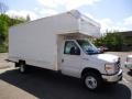 Oxford White 2012 Ford E Series Cutaway E450 Moving Truck