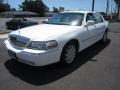 2011 Vibrant White Lincoln Town Car Signature Limited  photo #3