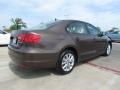 2012 Toffee Brown Metallic Volkswagen Jetta SE Sedan  photo #2