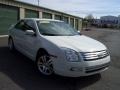 2008 White Suede Ford Fusion SEL V6 AWD  photo #3