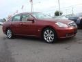 2007 Crimson Roulette Pearl Infiniti M 35 Sedan  photo #2