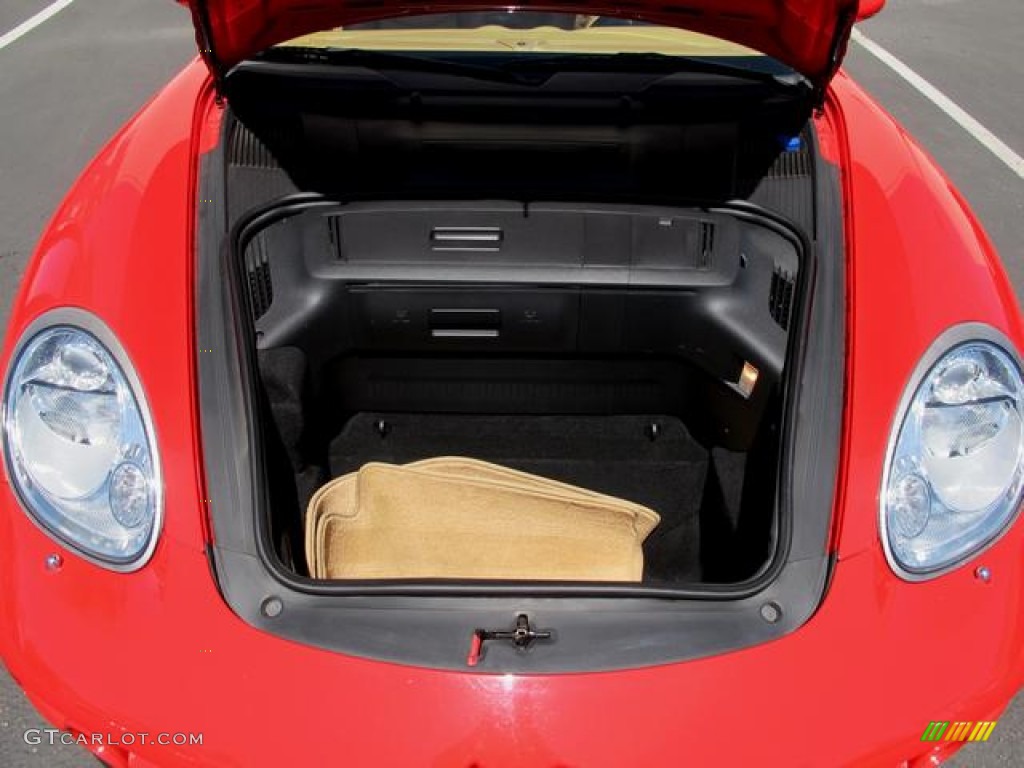 2007 Cayman  - Guards Red / Sand Beige photo #13