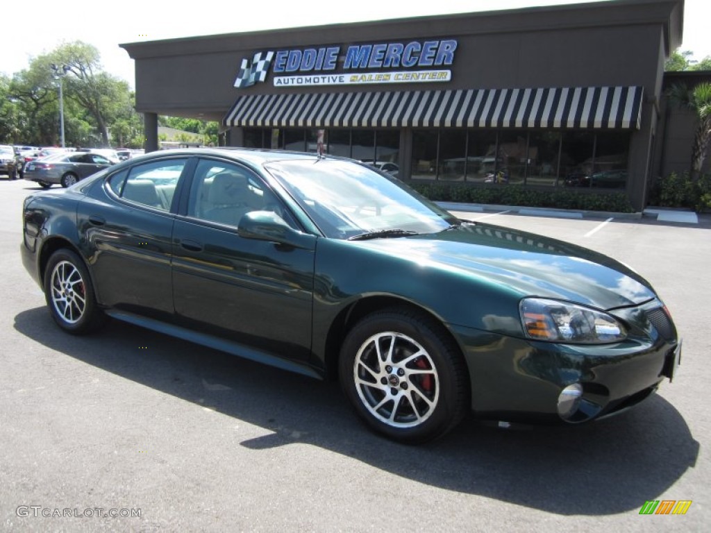 2004 Grand Prix GTP Sedan - Polo Green Metallic / Parchment/Dark Pewter photo #1