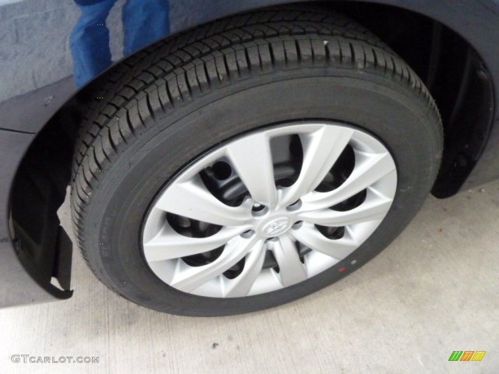 2012 Corolla LE - Nautical Blue Metallic / Dark Charcoal photo #7