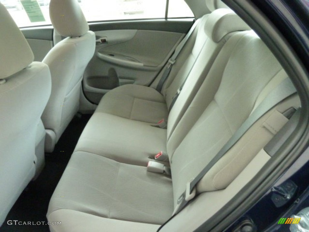 2012 Corolla LE - Nautical Blue Metallic / Dark Charcoal photo #9