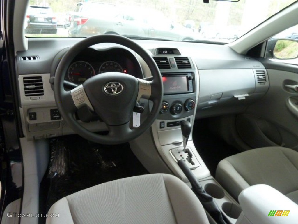 2012 Corolla LE - Nautical Blue Metallic / Dark Charcoal photo #10