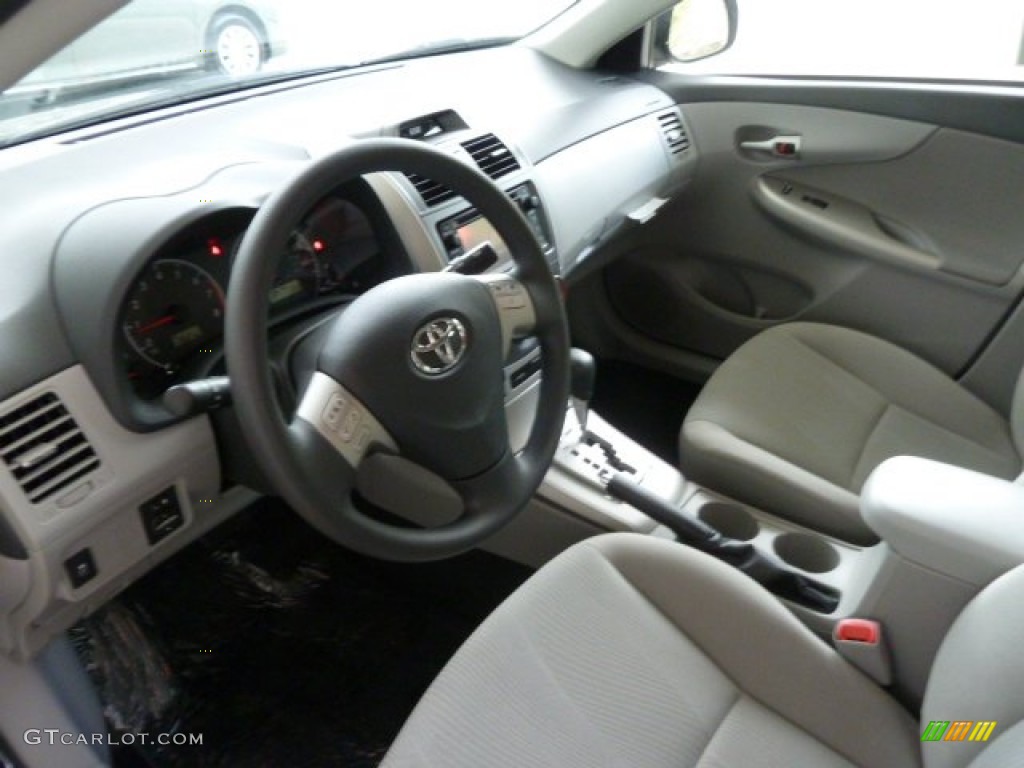 2012 Corolla LE - Nautical Blue Metallic / Dark Charcoal photo #12