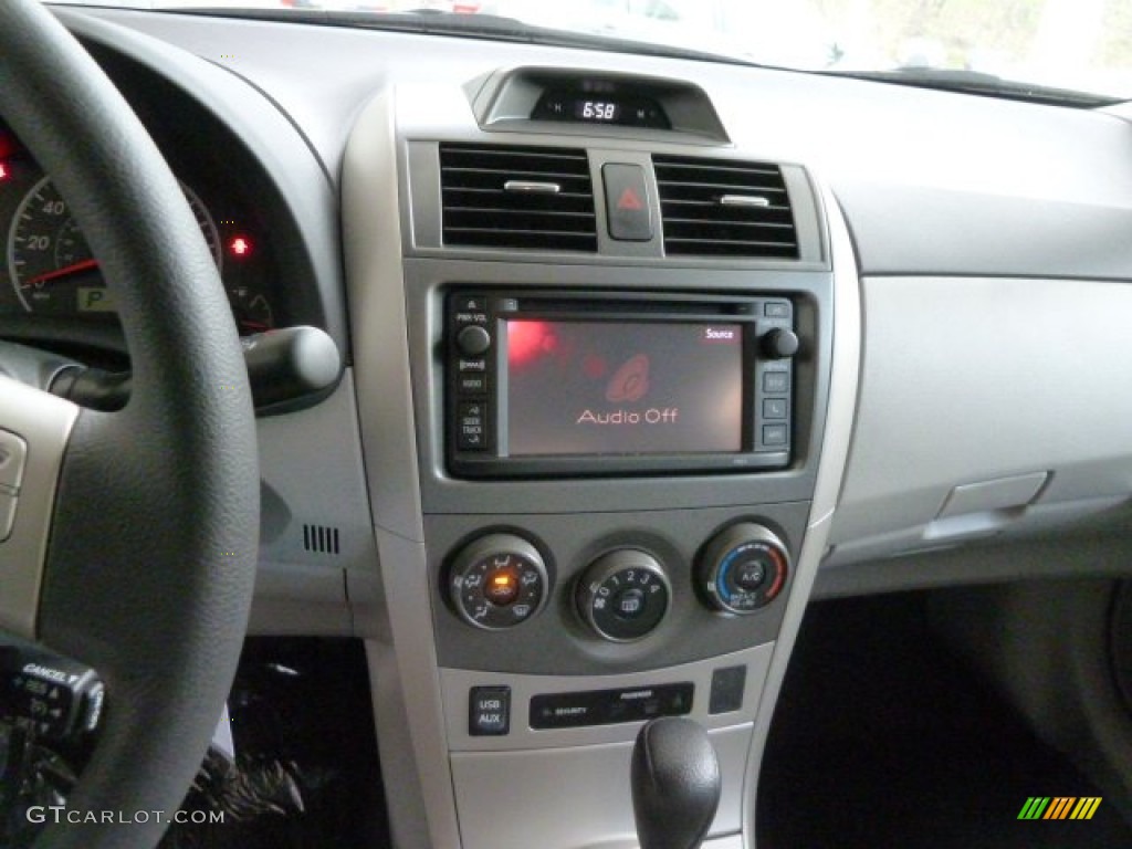 2012 Corolla LE - Nautical Blue Metallic / Dark Charcoal photo #13
