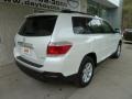 2012 Blizzard White Pearl Toyota Highlander SE 4WD  photo #2