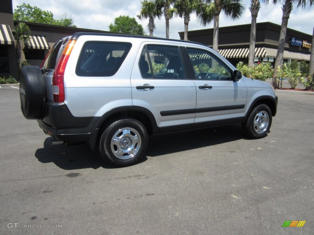2004 CR-V LX - Satin Silver Metallic / Black photo #6