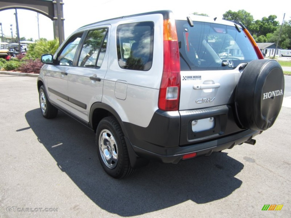 2004 CR-V LX - Satin Silver Metallic / Black photo #9