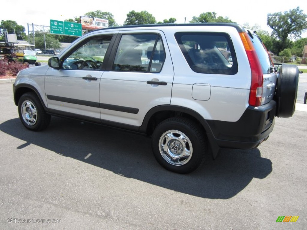 2004 CR-V LX - Satin Silver Metallic / Black photo #10