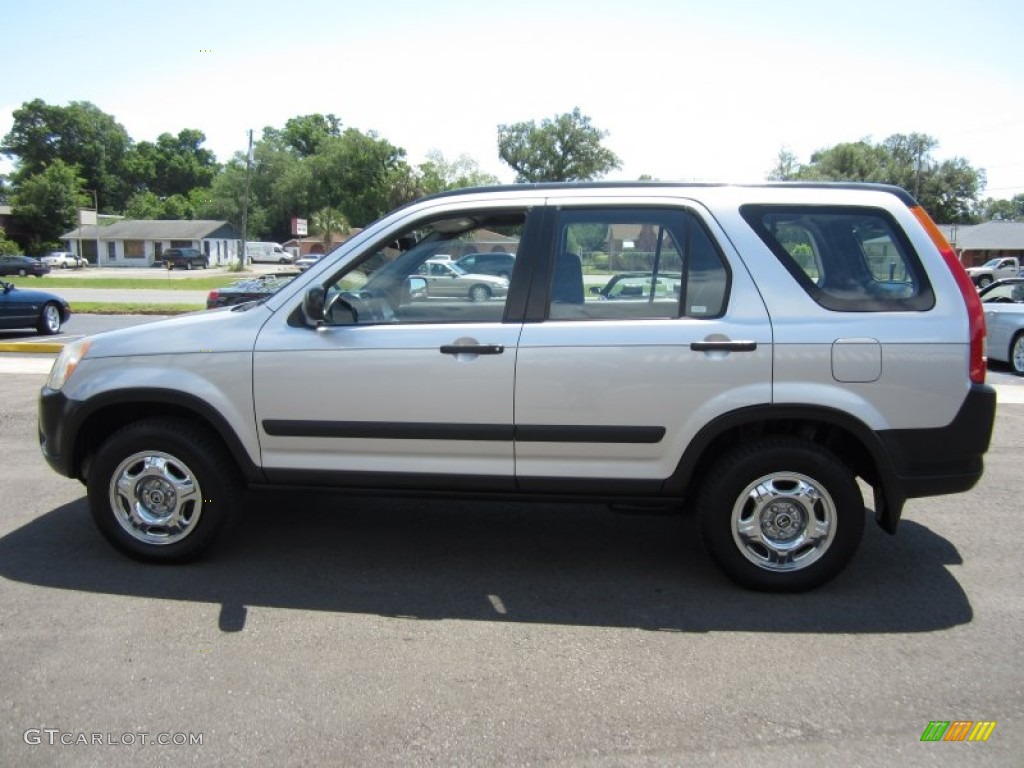 2004 CR-V LX - Satin Silver Metallic / Black photo #11