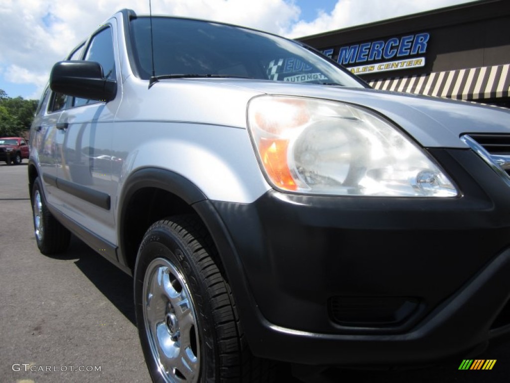 2004 CR-V LX - Satin Silver Metallic / Black photo #14