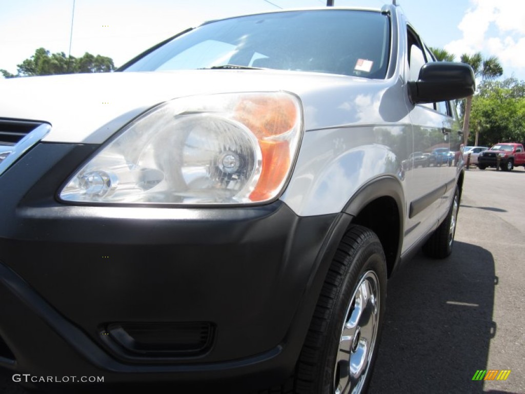 2004 CR-V LX - Satin Silver Metallic / Black photo #15