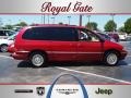 Candy Apple Red Metallic 1997 Chrysler Town & Country LXi