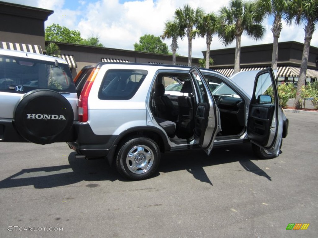 2004 CR-V LX - Satin Silver Metallic / Black photo #21
