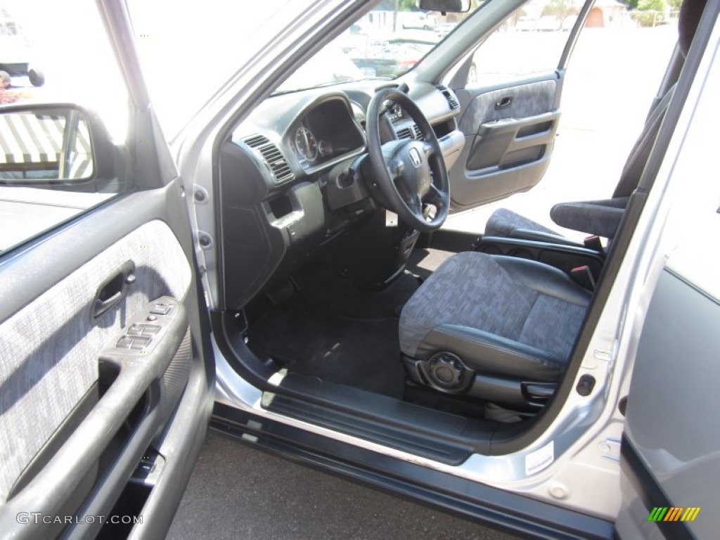2004 CR-V LX - Satin Silver Metallic / Black photo #26