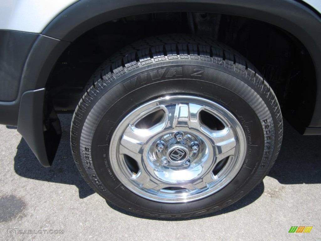 2004 CR-V LX - Satin Silver Metallic / Black photo #49