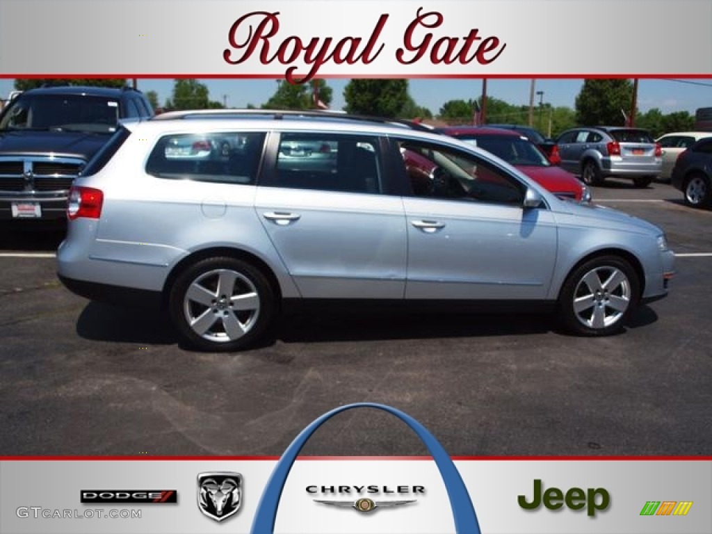 2008 Passat Komfort Wagon - Reflex Silver / Black photo #1