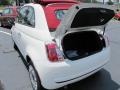 2012 Bianco (White) Fiat 500 c cabrio Pop  photo #8