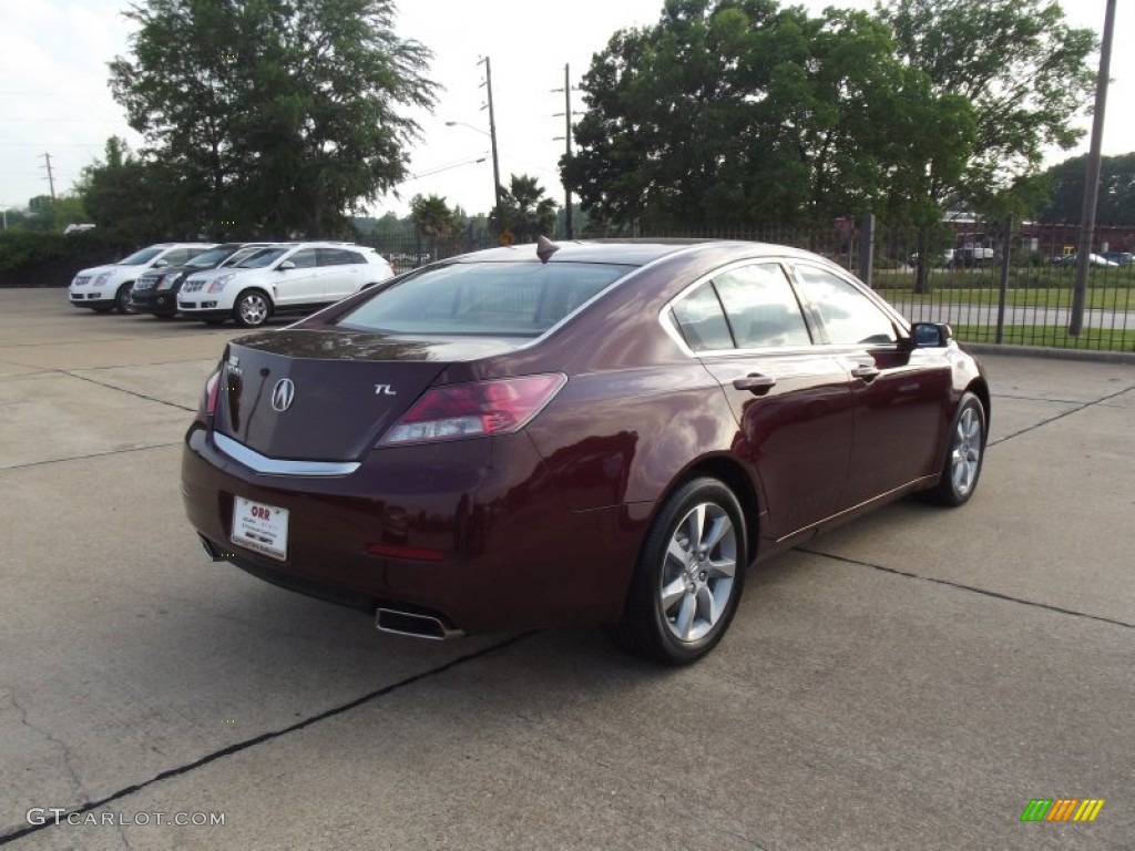 2012 TL 3.5 - Basque Red Pearl / Parchment photo #3