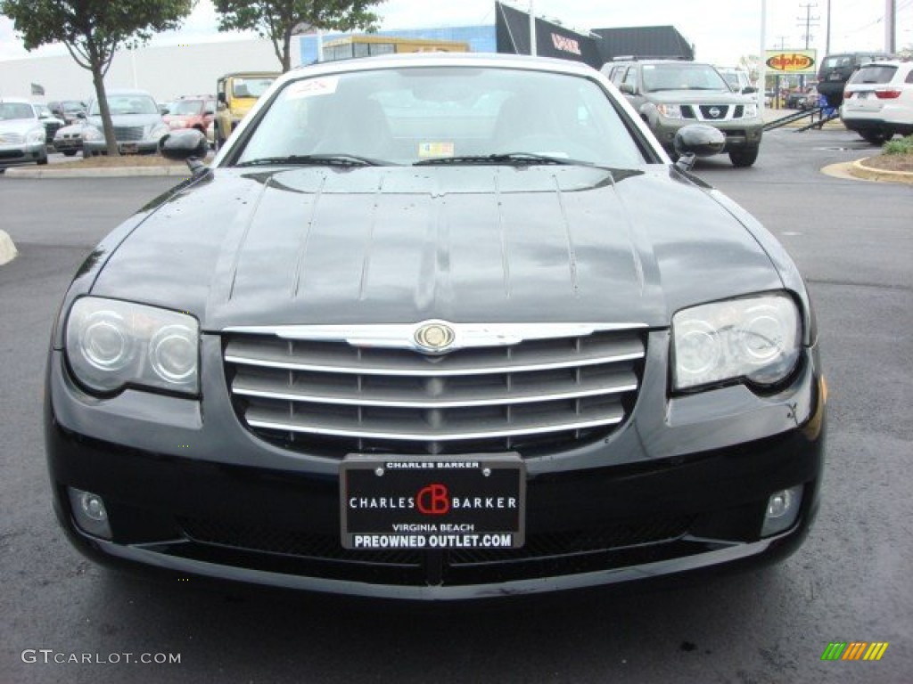 2004 Crossfire Limited Coupe - Black / Dark Slate Gray/Medium Slate Gray photo #9