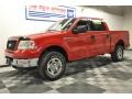 2004 Bright Red Ford F150 XLT SuperCrew 4x4  photo #24