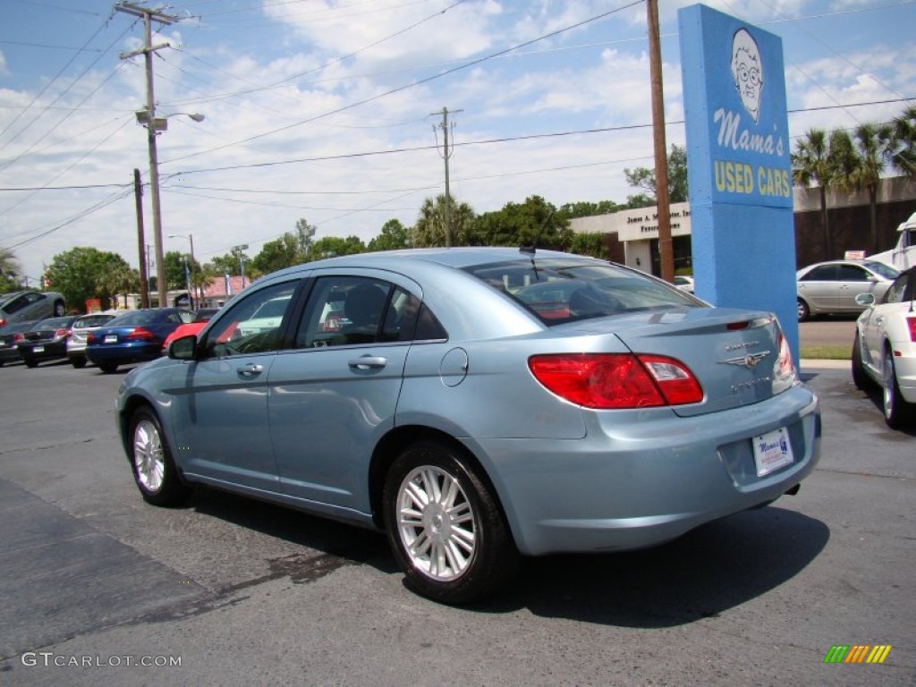 2009 Sebring Touring Sedan - Clearwater Blue Pearl / Dark Slate Gray photo #6