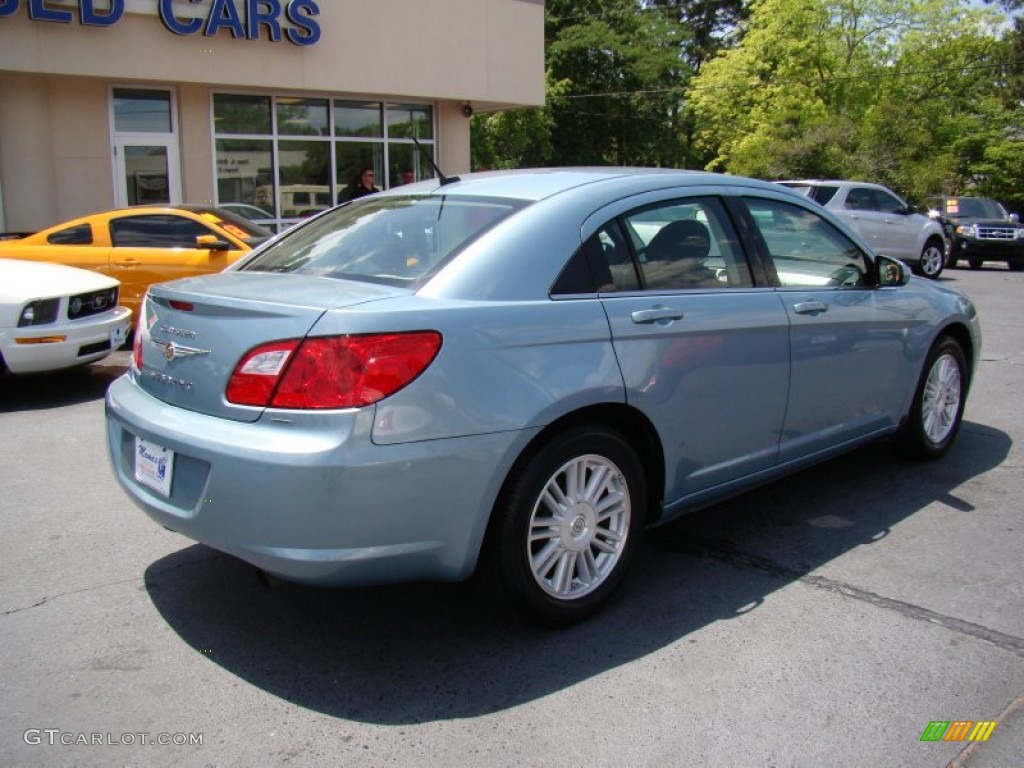 2009 Sebring Touring Sedan - Clearwater Blue Pearl / Dark Slate Gray photo #8