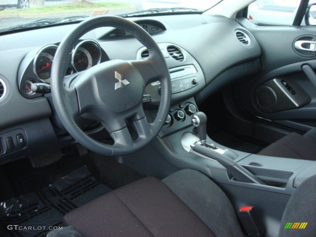 Dark Charcoal Interior 2012 Mitsubishi Eclipse GS Coupe Photo #64487748