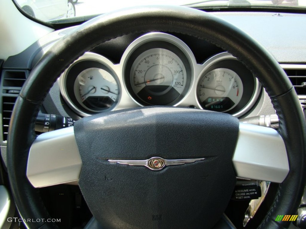 2009 Sebring Touring Sedan - Clearwater Blue Pearl / Dark Slate Gray photo #20