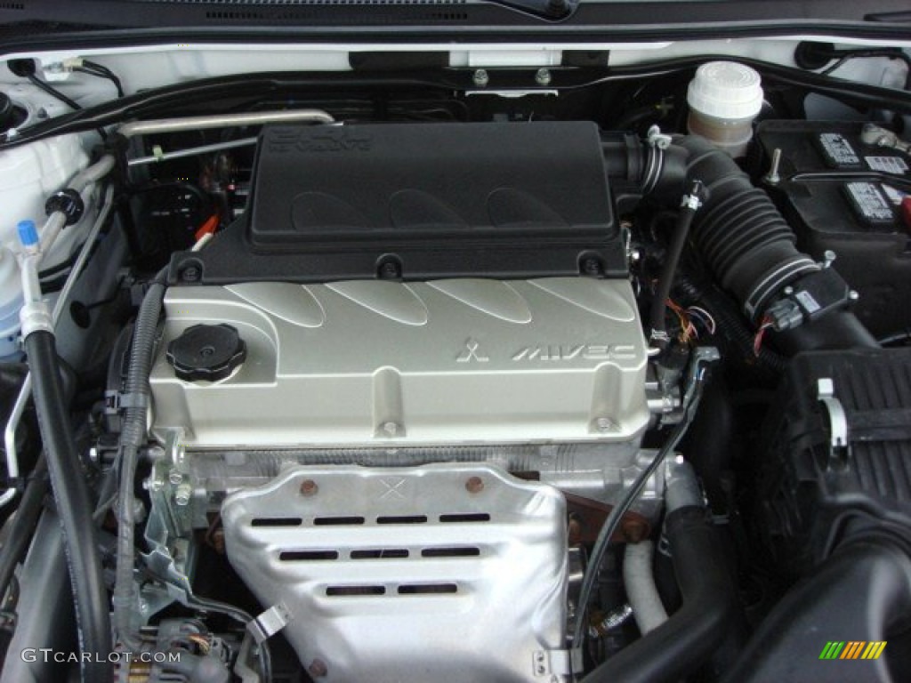 2012 Mitsubishi Eclipse GS Coupe 2.4 Liter SOHC 16-Valve MIVEC 4 Cylinder Engine Photo #64487842