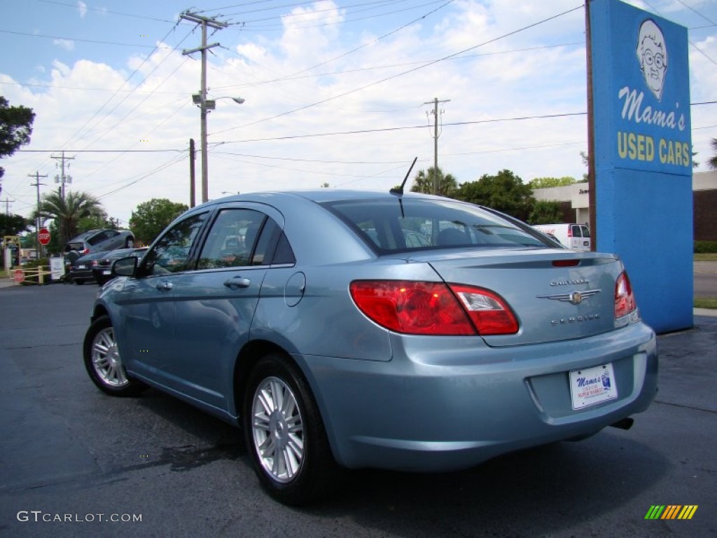 2009 Sebring Touring Sedan - Clearwater Blue Pearl / Dark Slate Gray photo #27
