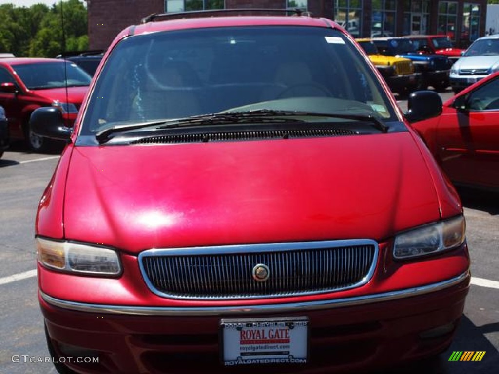 1997 Town & Country LXi - Candy Apple Red Metallic / Camel photo #8