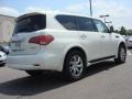 2011 Moonlight White Infiniti QX 56 4WD  photo #4