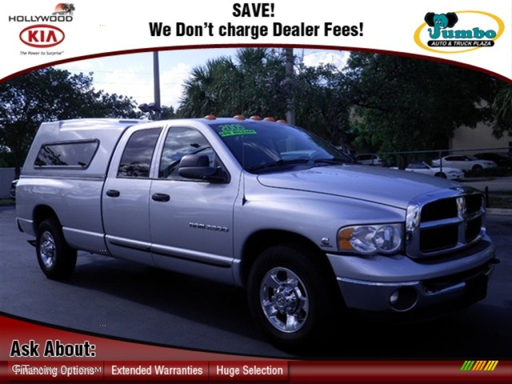 Bright Silver Metallic Dodge Ram 2500