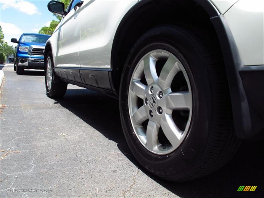 2008 CR-V EX - Taffeta White / Gray photo #6