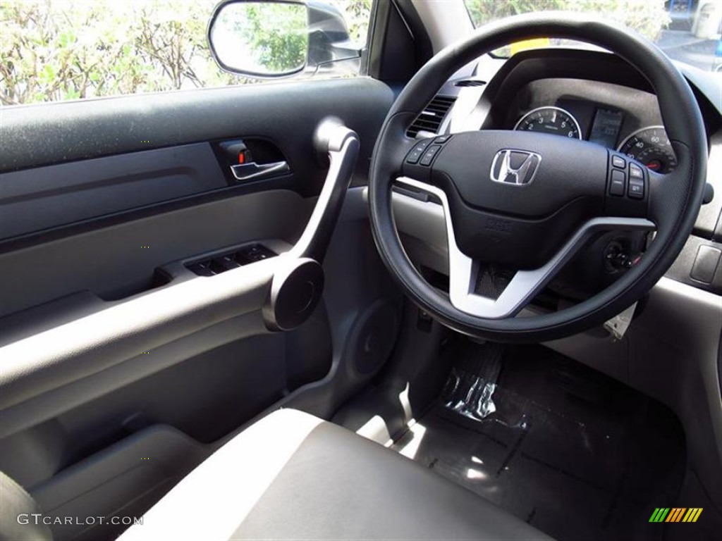 2008 CR-V EX - Taffeta White / Gray photo #11